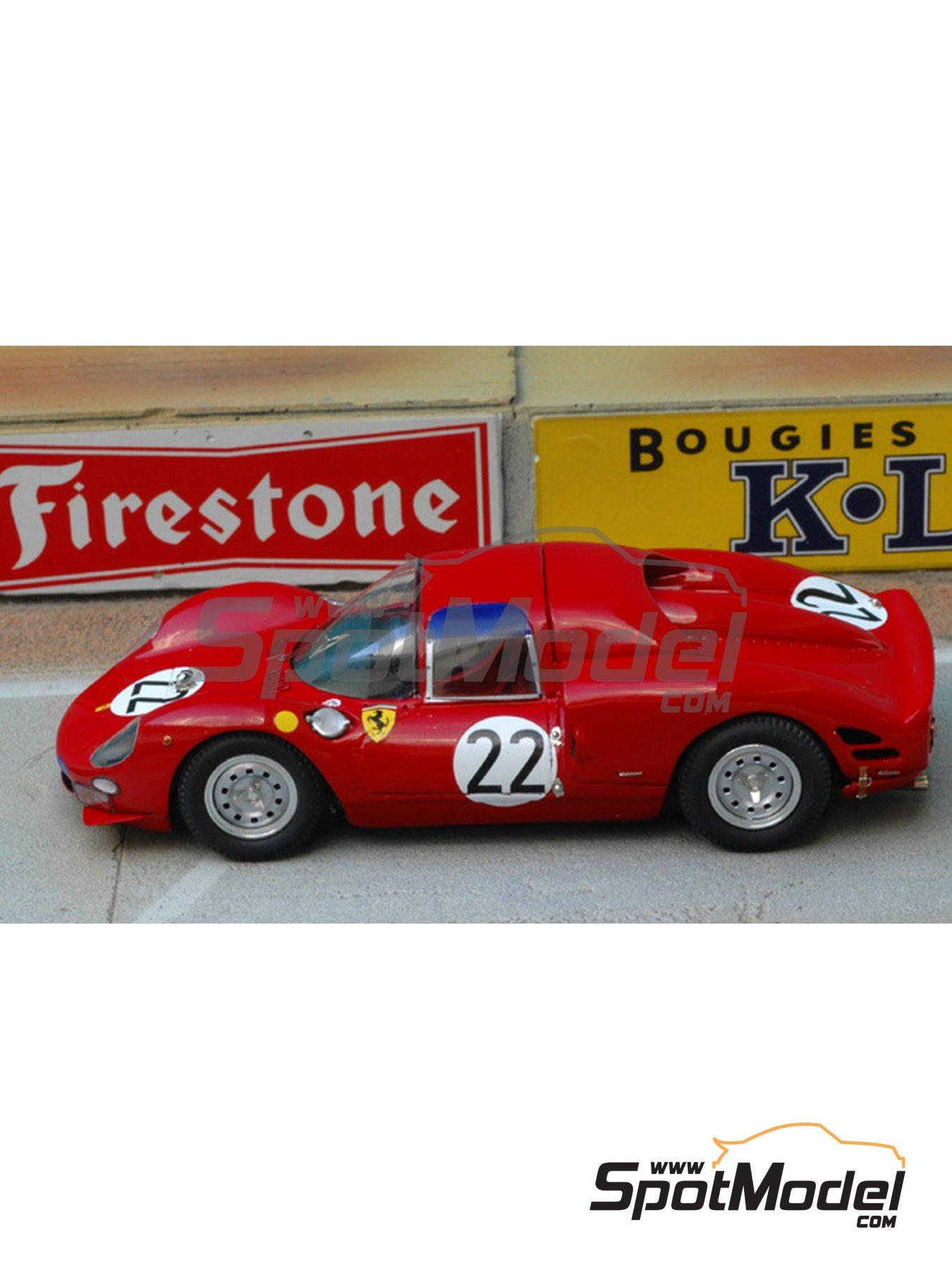 Renaissance Models 43-39: Car scale model kit 1/43 scale - Ferrari